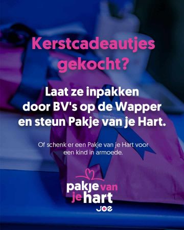 Pakje Van Je Hart op de Wapper aan de Meir